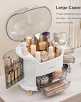 Cosmetics Storage Box Makeup Display Shelf Desktop Dressing