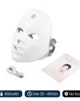 Rechargeable Facial LED Mask 7 Colors LED
