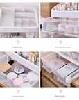 Make Up Case Jewelry Container Box Makeup Organizer