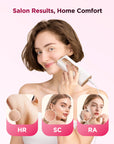 IPL Laser Hair Removal Device Ice-Cooling 3 in 1