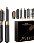 6 in 1 Hair Dryer Brush Detachable Airflow Comb