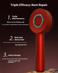 Electric Massage Comb Vibration Red Light Hair