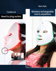 Rechargeable Facial LED Mask 7 Colors LED