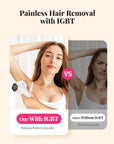 990000 Flashes Laser Hair Removal for Women