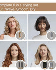 6 in 1 Hair Dryer Brush Detachable Airflow Comb
