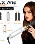 6 in 1 Hair Dryer Brush Detachable Airflow Comb