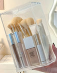 Dressing Table Storage Box Acrylic Makeup Brush Holder