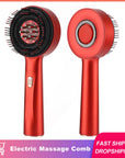 Electric Massage Comb Vibration Red Light Hair